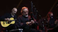 Bieito Romero, de Luar na Lubre, en concierto