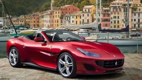 Ferrari Portofino idntico al que se vio implicado en el accidente