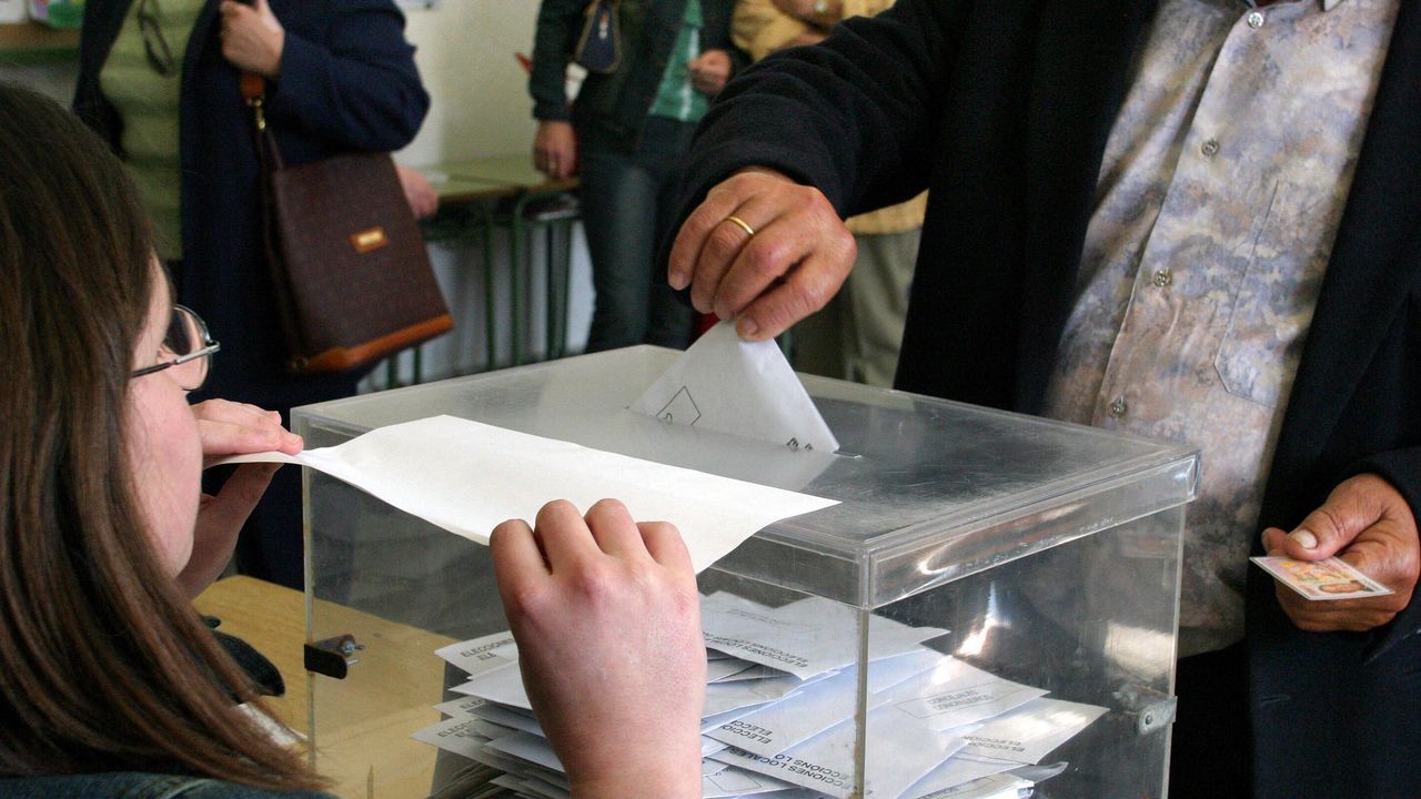 Imagen de archivo de unas elecciones municipales.