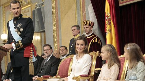 El 19 de junio del 2014 Felipe VI fue proclamado rey