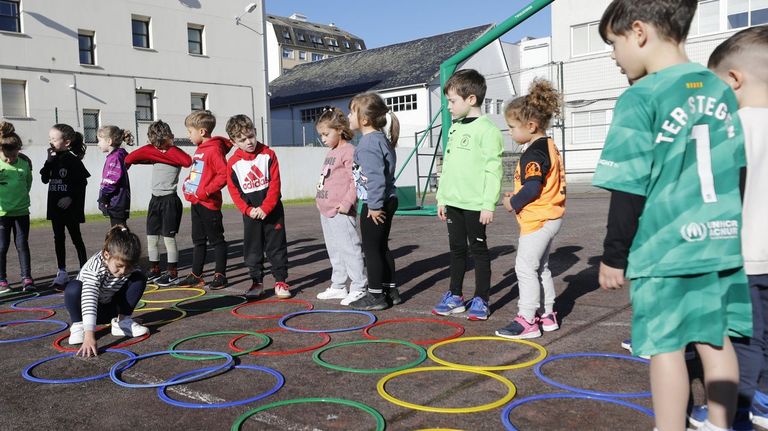 En imaxe de arquivo, xornada de promocin do atletismo celebrada en Viveiro