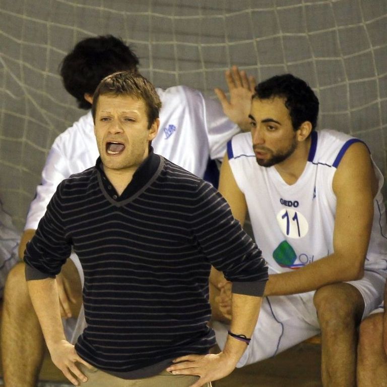 César Fernández y, en segundo término, Pablo Posse.