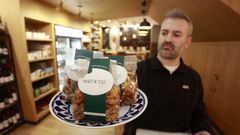 Las Martietas de Fío se venden, entre otros negocios de la provincia lucense, en Mercado Paladar Gourmet, en Sarria