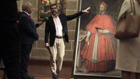 El cardenal Rodrigo de Castro recupera sus colores originales