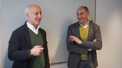 Juan Carlos Ablanedo y Joaqu�n Alonso