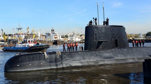 Insustituible reemplazar riesgo La Armada argentina investiga «nuevos contactos» en la búsqueda del  submarino San Juan