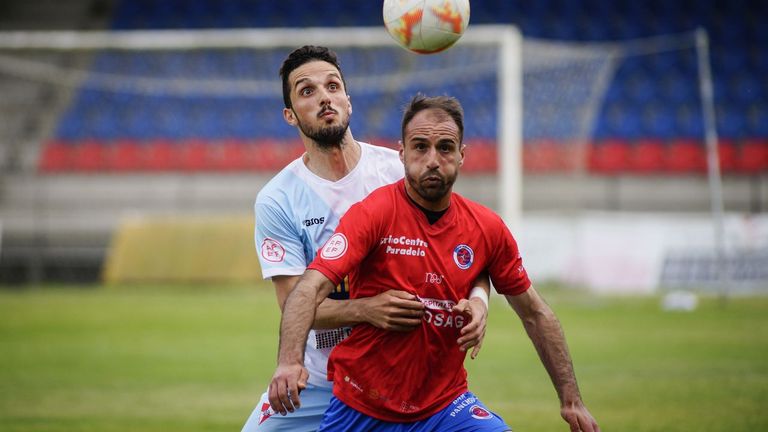 Joni volvió a vérselas con Martín Sánchez en el partido de ida