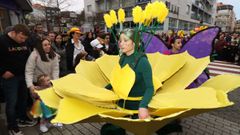 Martes de carnaval en Barbanza, con desfiles en Boiro, A Pobra y Ribeira