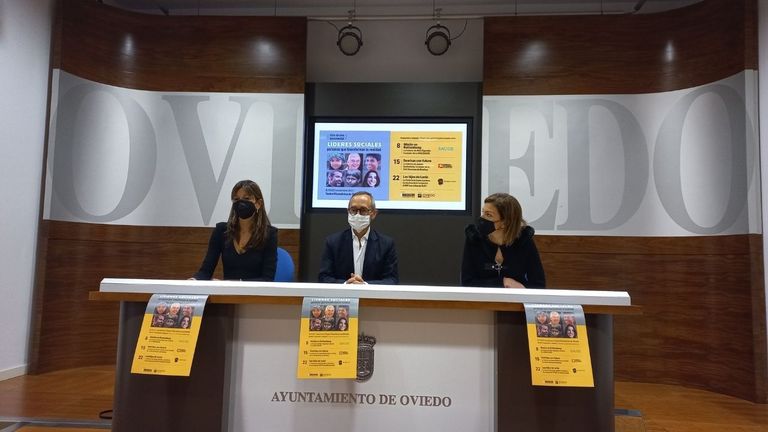 Presentación del ciclo de cine documental de la Fundación Alimerka en colaboración con el Ayuntamiento de Oviedo