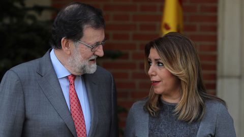 Mariano Rajoy y Susana Diaz