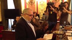 Toma de posesi�n del nuevo alcalde Agust�n Fern�ndez