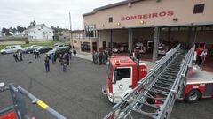 Foto de archivo de las instalaciones del parque comarcal de bomberos de Barreiros