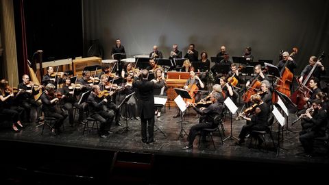 La OSG tambin interpret el mismo programa en el Teatro Principal de Ourense