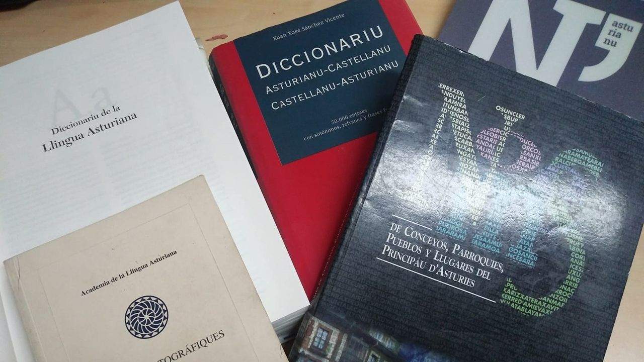 Pallabres y lletres.Libros en asturiano