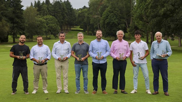 Andrés Freire, campeón del torneo Santiago Rey Fernández-Latorre de golf