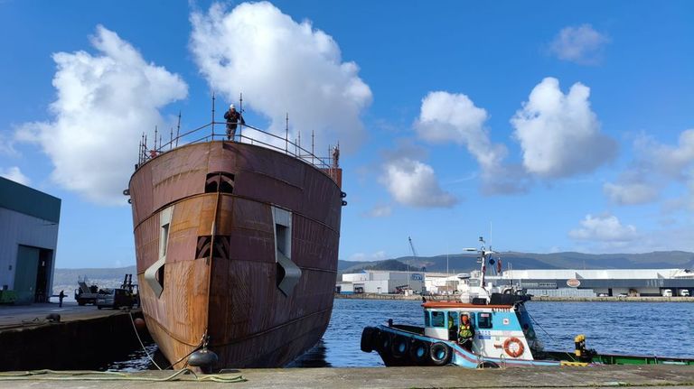 Frutas y hortalizas, materiales siderometalúrgicos y de construcción y pesca congelada son los tráficos que más crecen en el puerto de Marín
