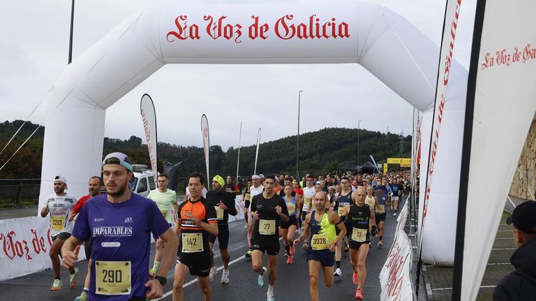 Antón Gómez y Alba Raso vencen en Novo Mesoiro y se proclaman campeones del Coruña Corre