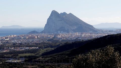 Una vista del peñón de Gibraltar, en una imagen de archivo