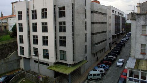 Imagen de archivo del edificio de los juzgados de Ferrol.
