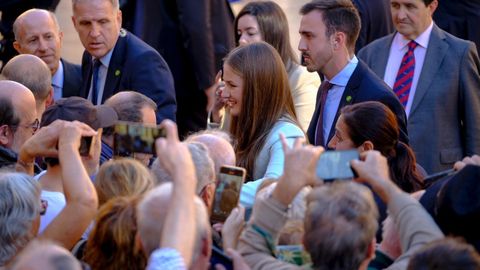 La Princesa Leonor recibe el ttulo de Alcaldesa Honoraria de Oviedo y la Medalla de Asturias