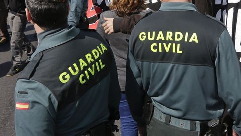 Imagen de recurso de unos agentes de la Guardia Civil.