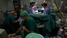 Operación de cirugía cardíaca en los quirófanos del Hospital Universitario A Coruña (Chuac)