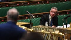 El ministro Michael Gove, duante una intervención en diciembre en la Cámara de los Comunes