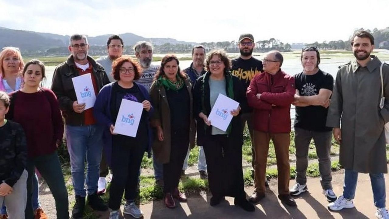 Manuela Rodr�guez, Iago Pereira y Xavier Rodr�guez, portavoces del BNG en Baiona, Gondomar y Nigr�n, respectivamente, reclaman una actuaci�n integral en A Foz do Mi�or.
