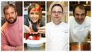 Óscar Vidal, Lucía Freitas, Manuel García y Marcelo Tejedor, cocineros con estrella Michelin