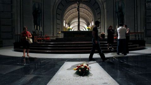 La tumba de Franco en el Valle de los Caídos