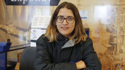 ALBA HERMIDA, RECEPCIONISTA Y GUA DE EXPONAV