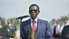 Teodoro Obiang, en una imagen de archivo, está en el poder desde 1979, cuando derrocó a su tío Francisco Macías con un golpe de Estado, y es actualmente el presidente que más tiempo lleva en el poder en el mundo.