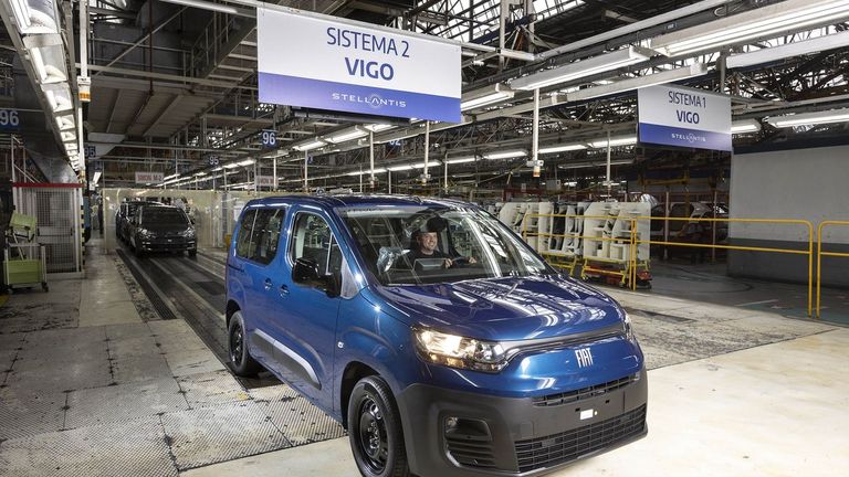El tren de borrascas impacta de nuevo sobre Stellantis Vigo, que suspende parte de su producción