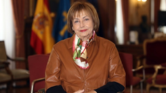 La alcaldesa de Avil�s, Mariv� Monteser�n