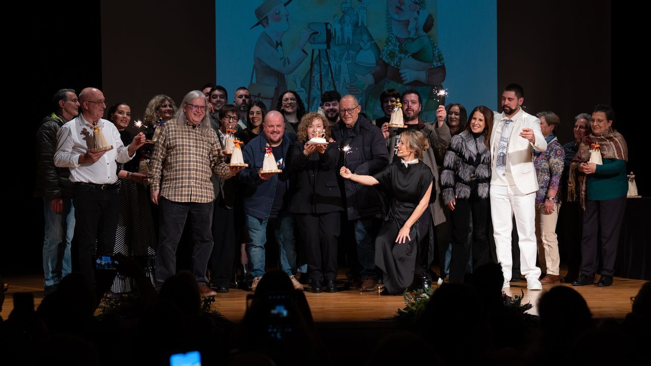 Gala das estreas das curtametraxes filmadas na pasada edici�n do Chanfaina Lab.
