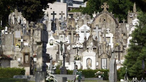 Cementerio de San Francisco, en Ourense.