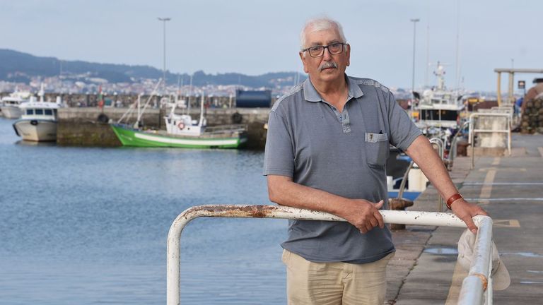 José Pérez Devesa, mariñeiro do Grove: «No Gran Sol, cando ía mal tempo había que amarrarse á cuberta para non caer ao mar»