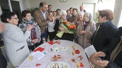 Mara del Carmen Vzquez Villanueva cumple 100 aos y lo celebra cantando panxolias