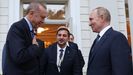 Erdogan y Putin, la pasada semana en el balneario de Sochi, en el mar Negro