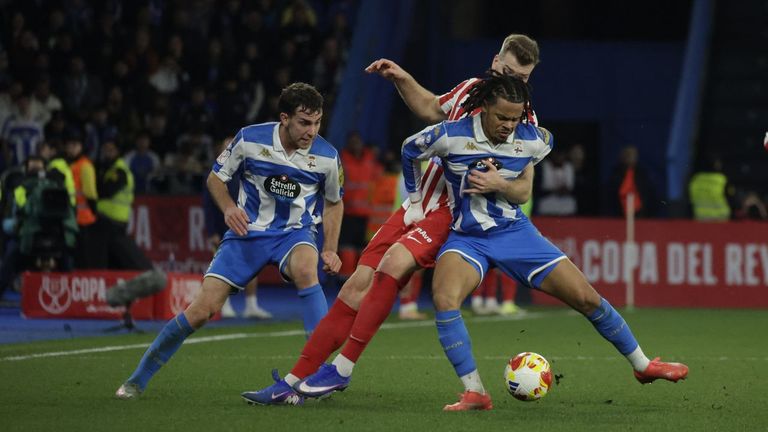 Lucas Noubi y un nuevo renacer ante el Atlético de Madrid