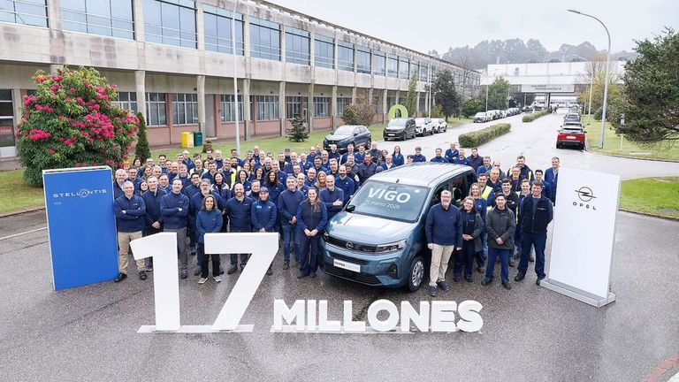 El vehículo 17 millones de Stellantis Vigo: una Opel Combo eléctrica que venderán en Eslovaquia