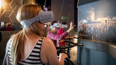 Los visitantes podrán sentirse artistas por un día gracias a la realidad virtual