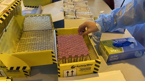 En el área sanitaria de Ourense se han hecho 126.461 PCR desde el inicio de la pandemia