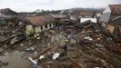 Destrucción en Indonesia por un tsunami