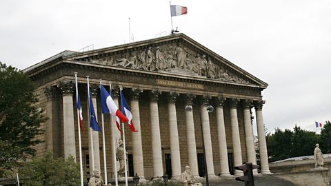 La Asamblea Nacional de Francia, en una imagen de archivo