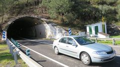 El túnel de Montefurado está en el extremo del municipio de Quiroga más próximo al límite con A Rúa y el resto de la comarca de Valdeorras