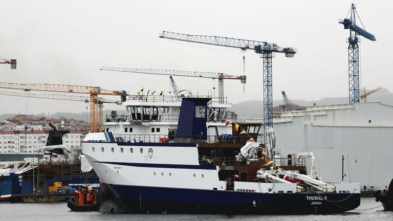 Vigo alumbra la joya de la oceanografía para Arabia Saudí