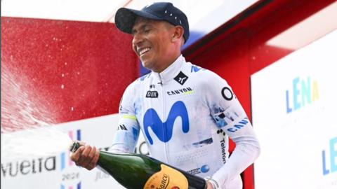 Nairo Quintana gana la segunda etapa y es el nuevo l�der de la Vuelta Asturia