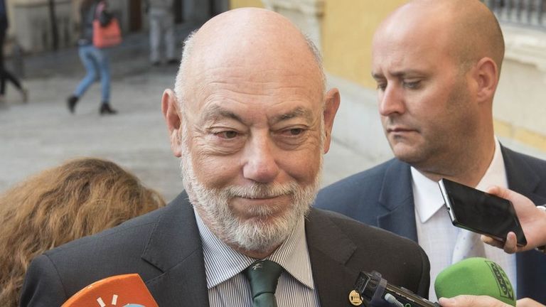 El fiscal general del EStado, José Manuel Maza
