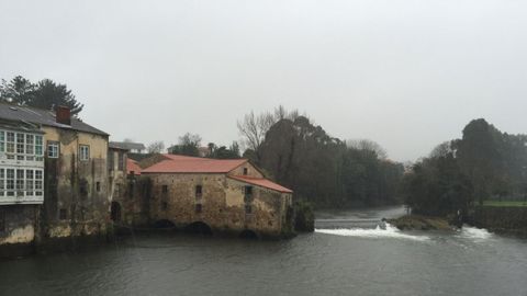 Muíño de Xuvia, onde o Rio Grande se fai mar.